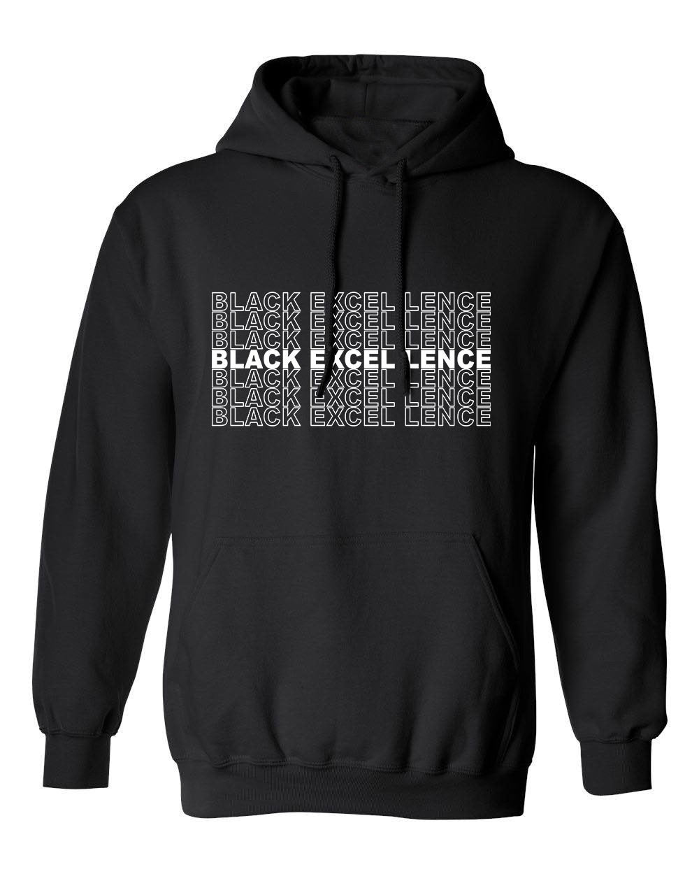 Black Excellence Hoodie Black